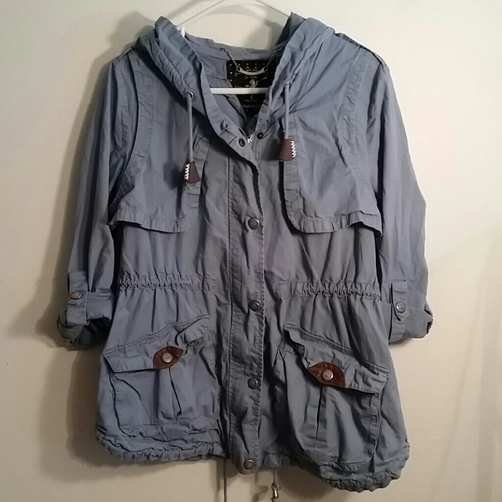 size 9-10 es style little angels jacket hooded