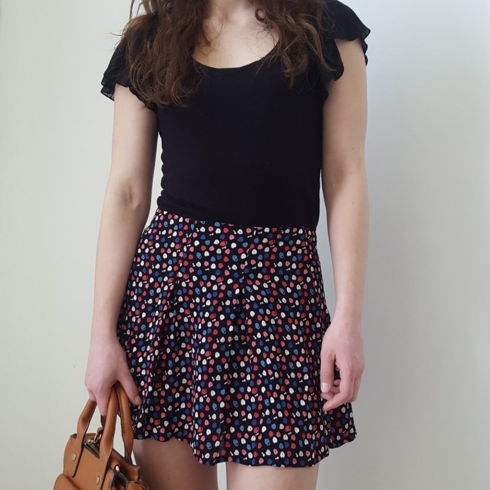 H&M Heartlock and key skirt