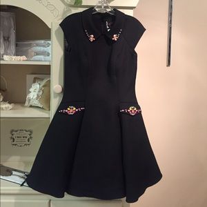 MacDuggal Short black cocktail/homecoming dress