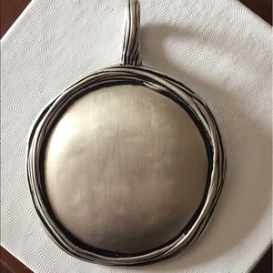 Premier Designs silver necklace enhancer