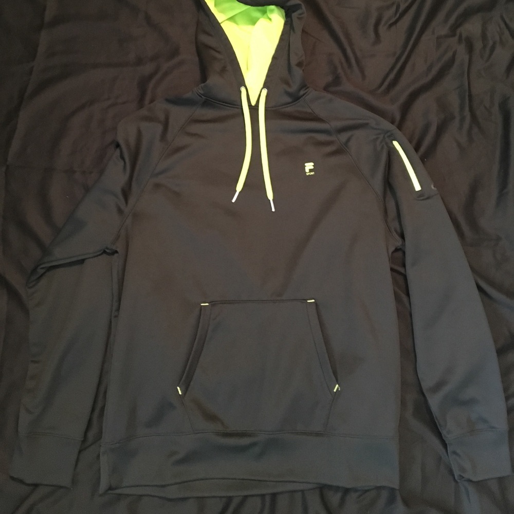 Large never worn black hoodie