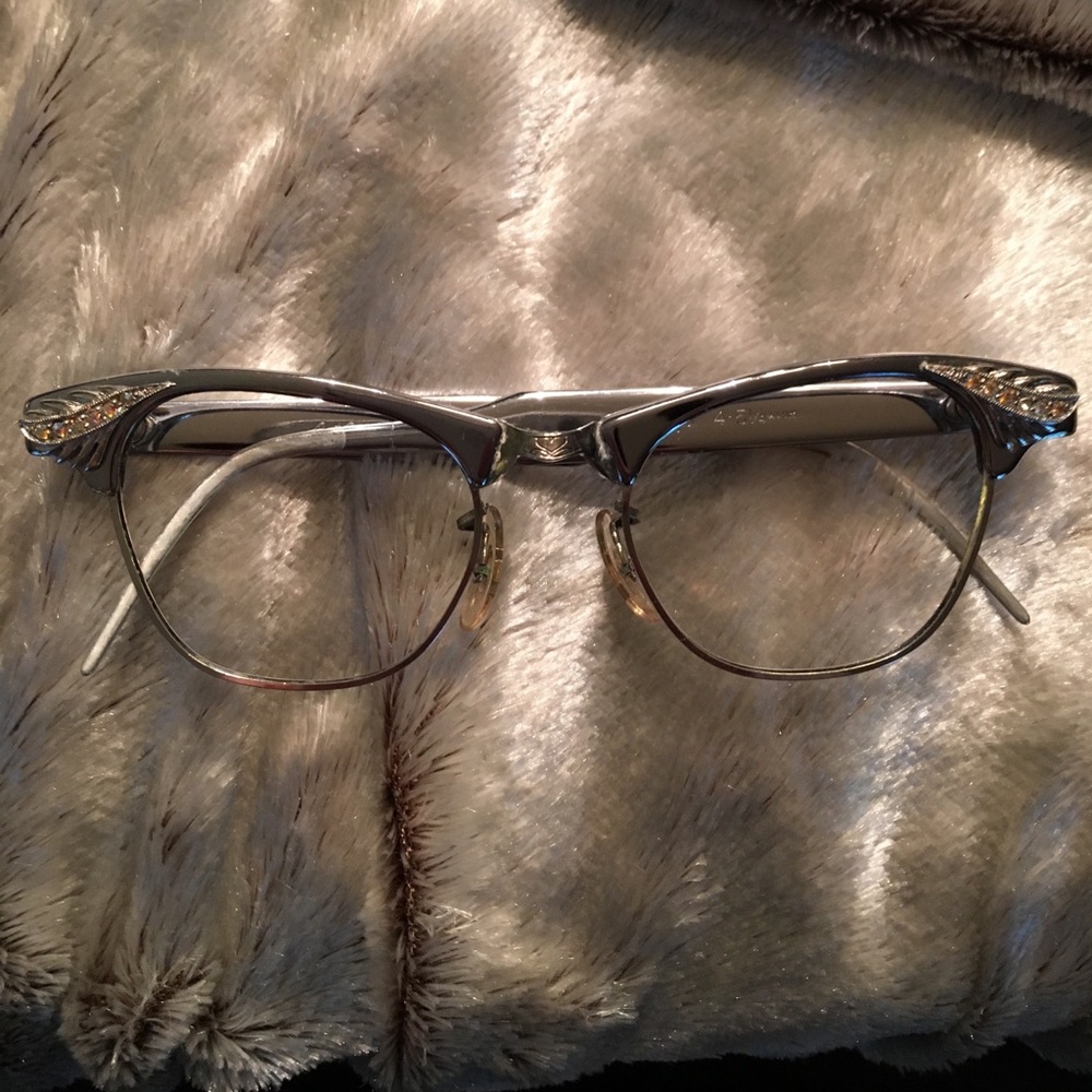 Vintage cat eye eyeglasses