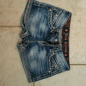 Rock Revival Denim Shorts