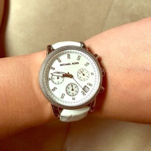 Michael Kors White Women's Watch