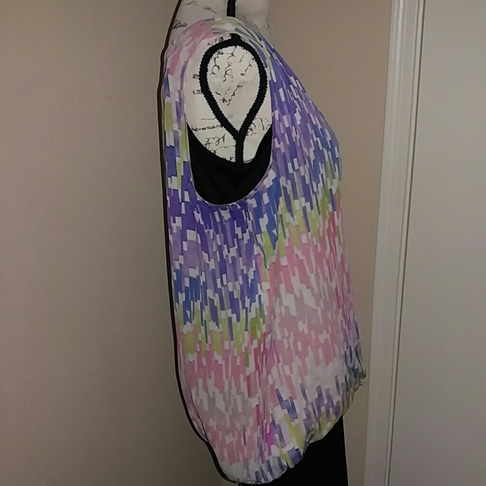 Liz Claiborne Faux Wrap Business Casual Tank - Picture 4 of 5
