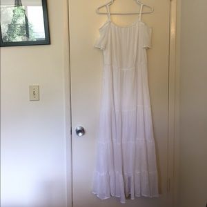 New York & Company - White Maxi Dress - X Large