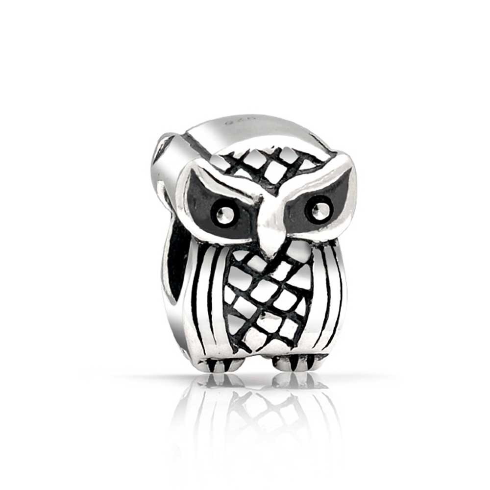 Owl charm (fits Pandora bracelets)