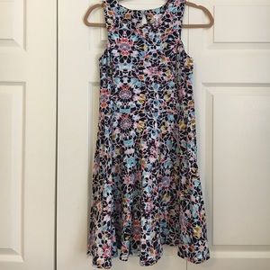 Cute geometric print dress! Worn only once!