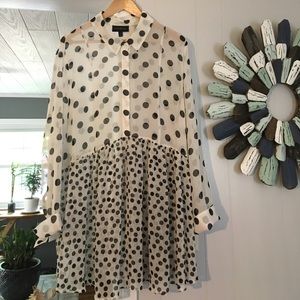 NWOT Beautiful shear Lane Bryant blouse