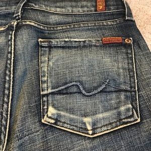 Rare 7 for all mankind jeans