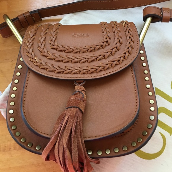 NWT CHLOE HUDSON Bag in TAN LeathrW Chloe Dust Bag - Picture 2 of 8