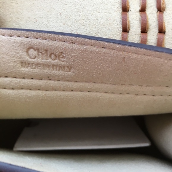 NWT CHLOE HUDSON Bag in TAN LeathrW Chloe Dust Bag - Picture 4 of 8