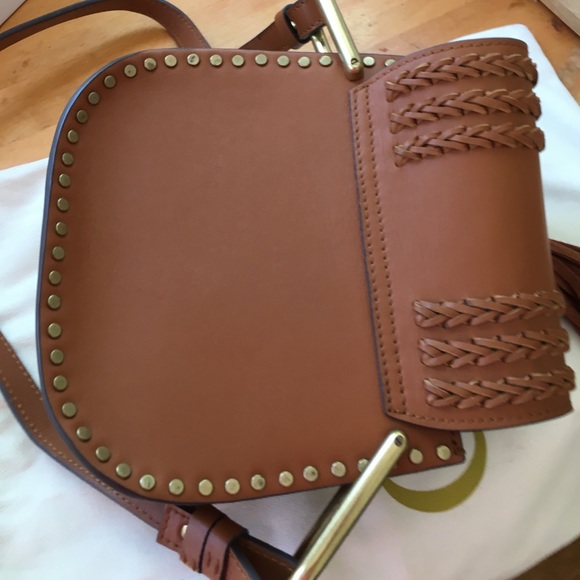 NWT CHLOE HUDSON Bag in TAN LeathrW Chloe Dust Bag - Picture 6 of 8