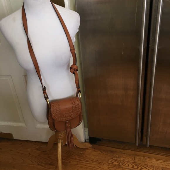 NWT CHLOE HUDSON Bag in TAN LeathrW Chloe Dust Bag - Picture 8 of 8