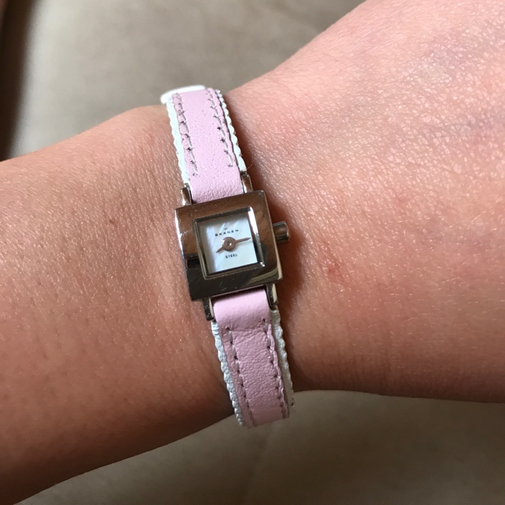 Skagen Denmark - genuine leather fashion watch