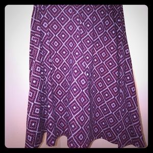 XL LulaRoe Azure Skirt