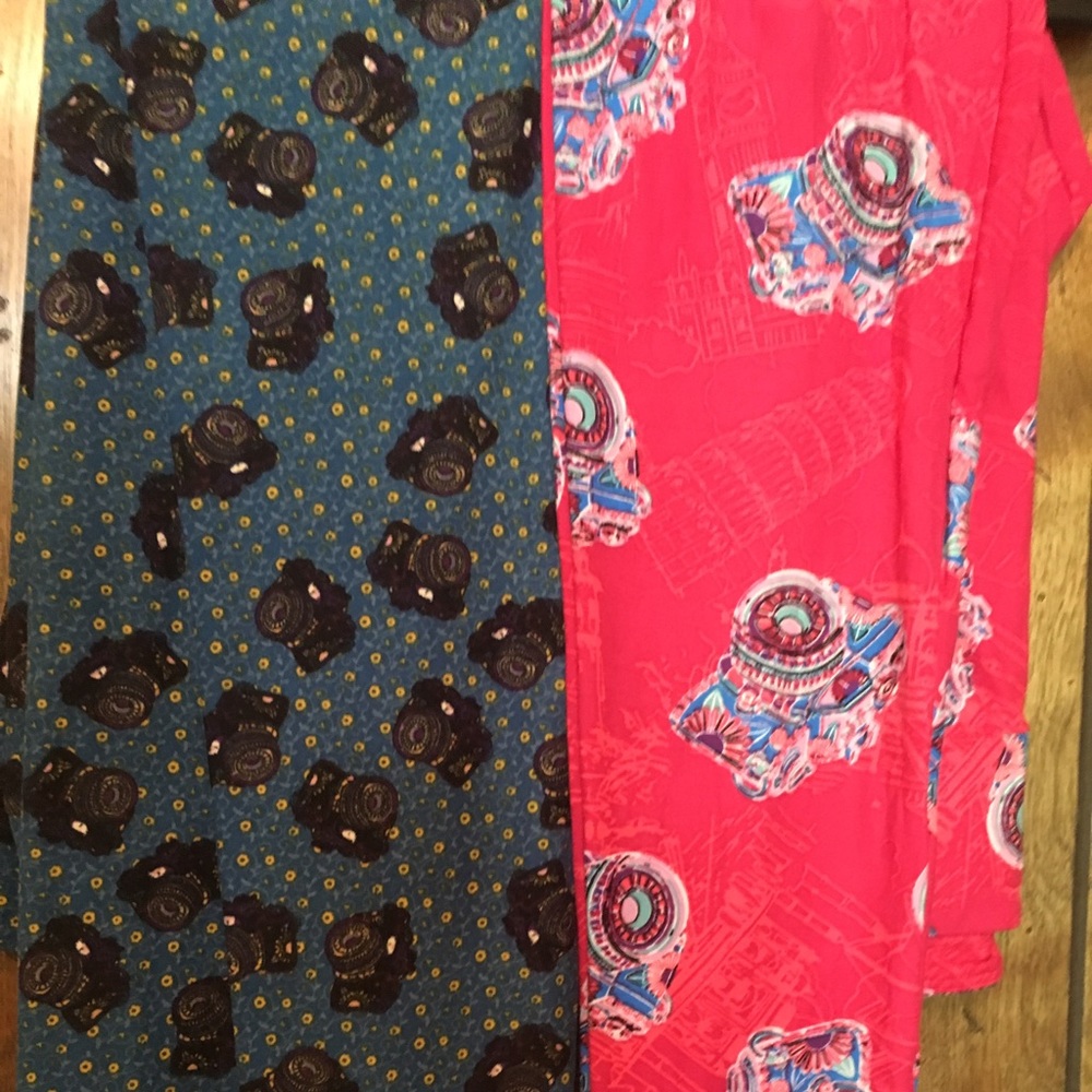 Lularoe camera leggings bundle!!