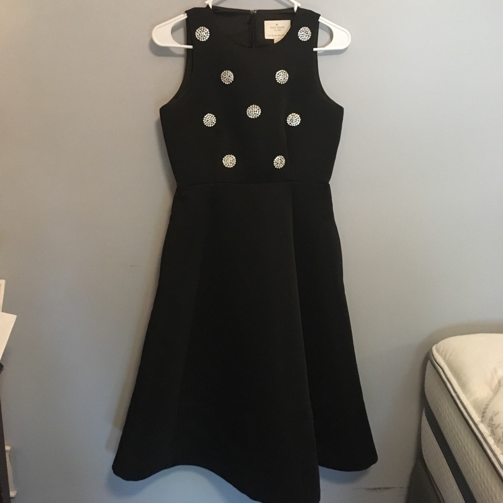 Kate Spade Black Polka Dot Dress