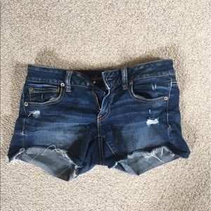 American eagle jean shorts