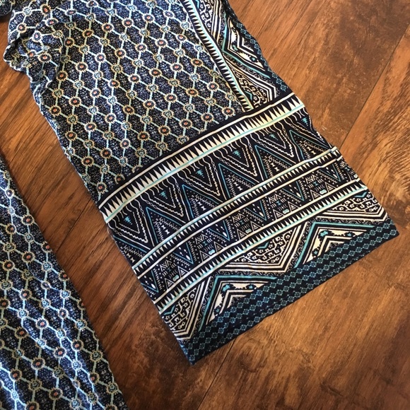 Drawstring light weight patterned summer pant - Picture 2 of 2