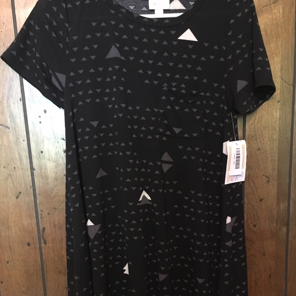 XS LULAROE CARLY DRESS NWT