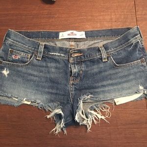 Hollister Distressed Jean Shorts