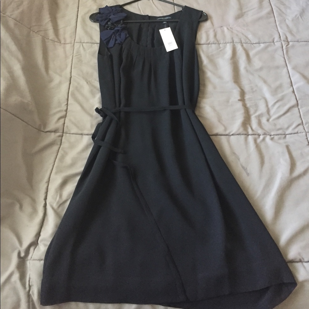 Banana Republic LBD NWT - black silk dress