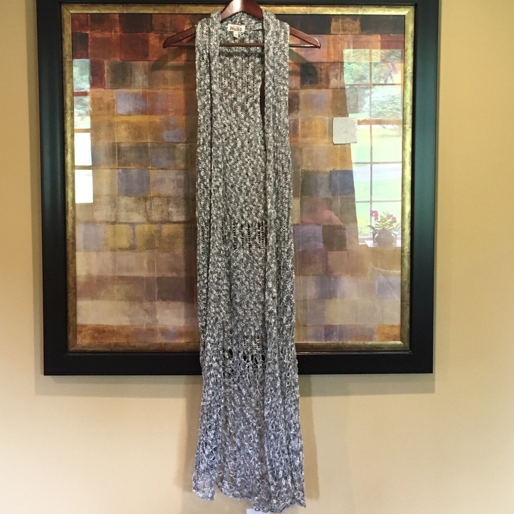 Long Sweater vest, perfect for festivals