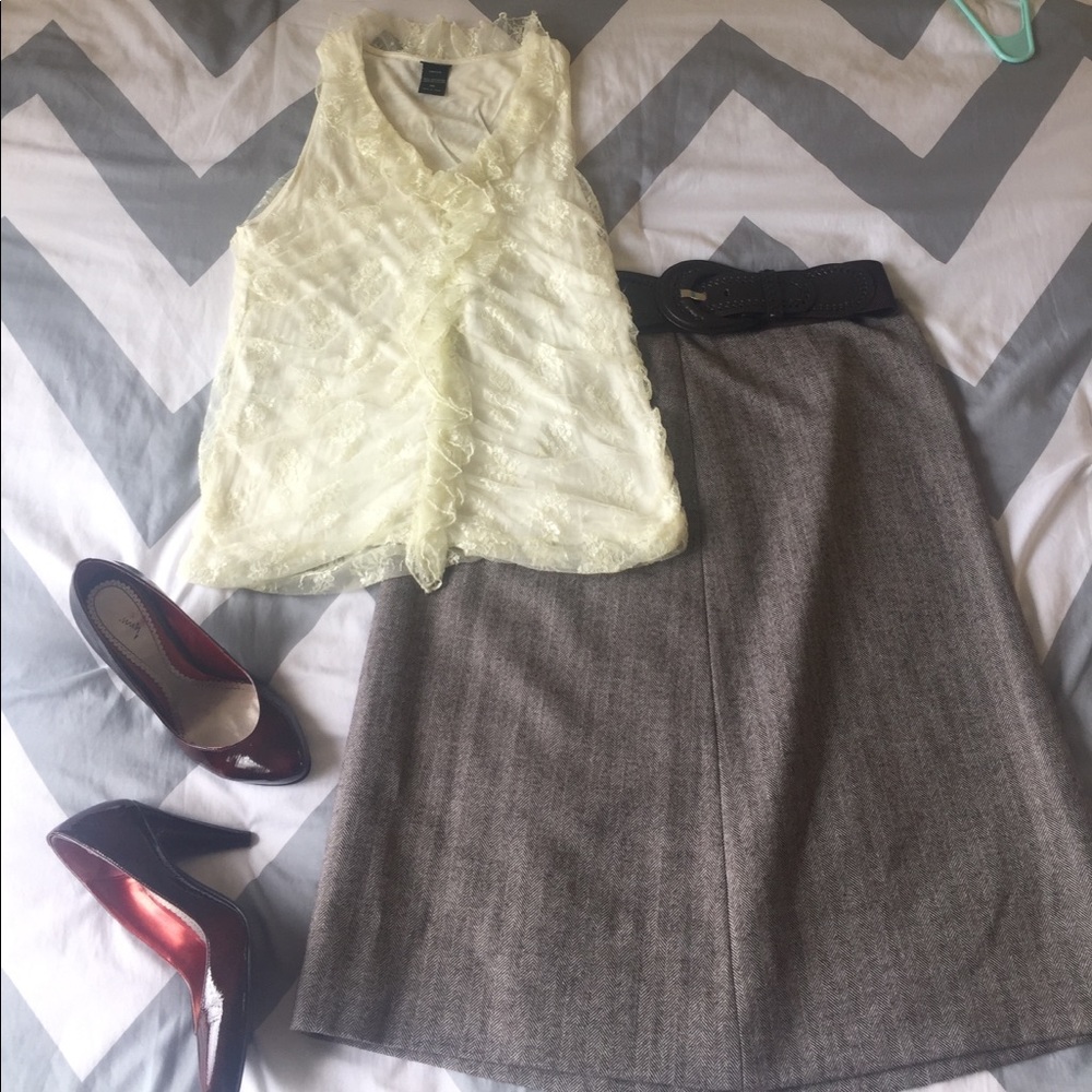 Vanity lace tank