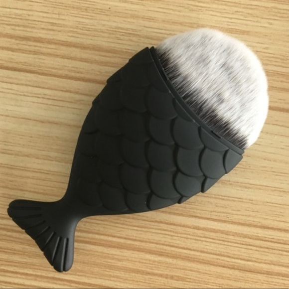 Other - Black Mermaid Fishtail Makeup Brush