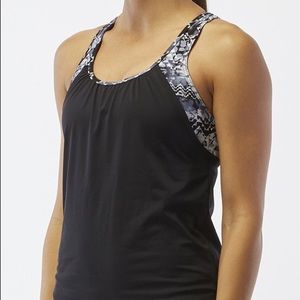 TYR WOMEN'S SOLAY 2 IN 1 TANKINI- EMERALD LAKE