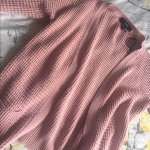 Forever 21 pink sweater
