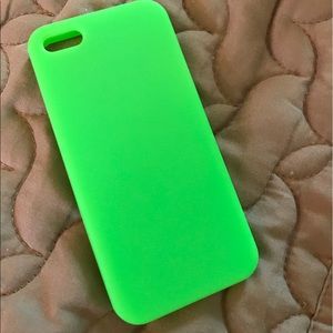 Flexible like green case for iPhone 5/5s