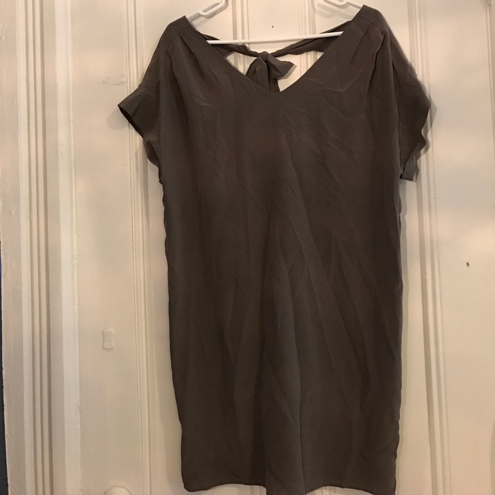 Barely worn silk shift dress