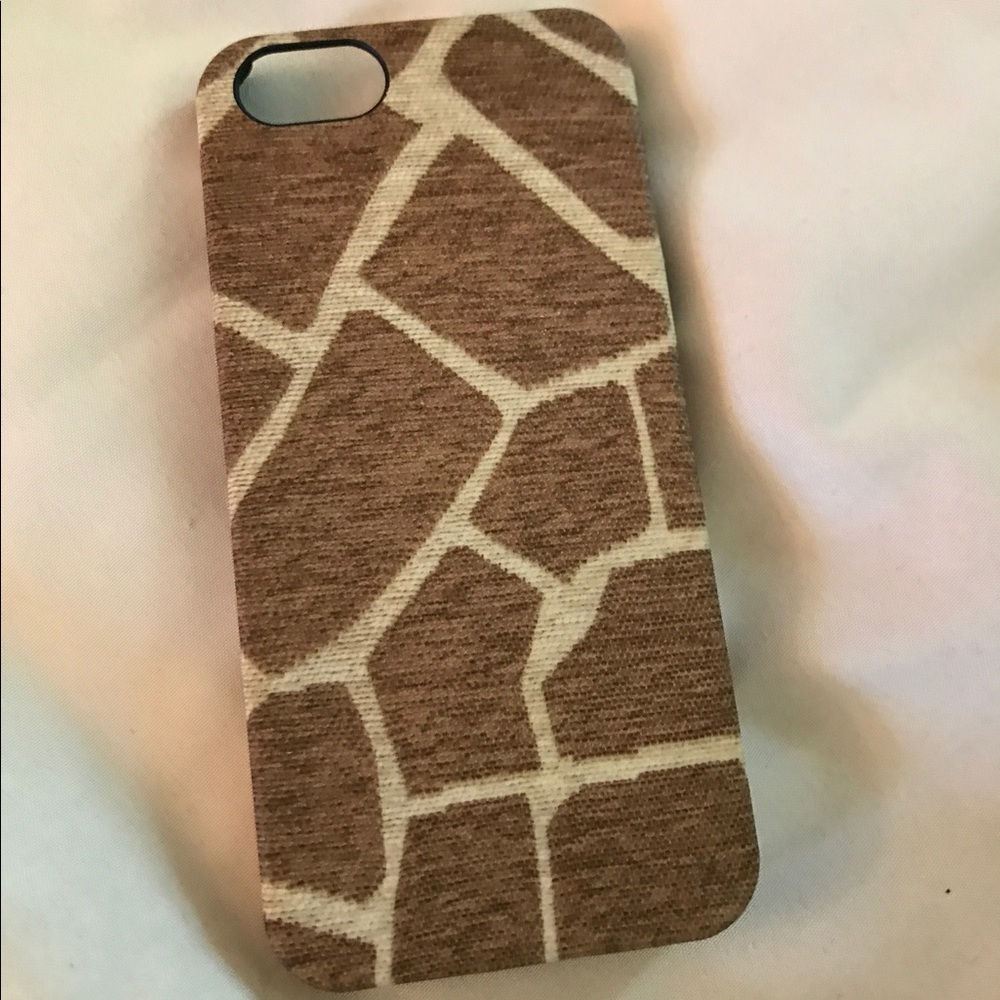 Giraffe print iPhone 5/5s case