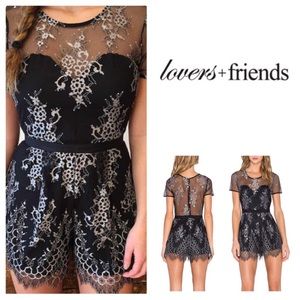 NWT Lovers + Friends Mia Romper