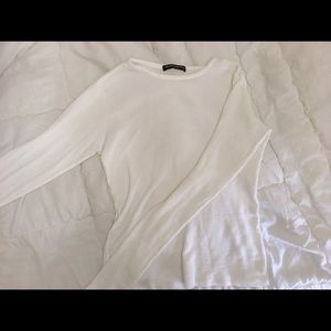Brandy white longsleeve