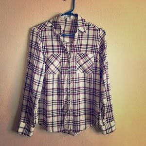 XS plaid Express Portofino. Convertible sleeve!