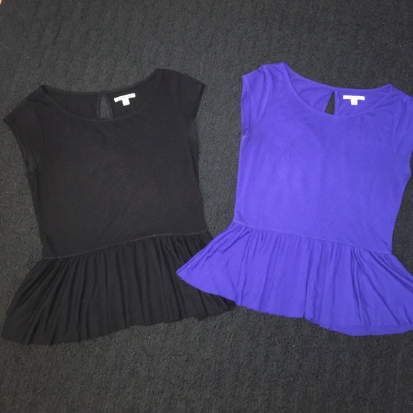 Tops - BUNDLE American Eagle peplum shirts