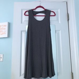 striped shift dress
