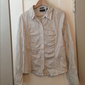 New York & Company button-down blouse