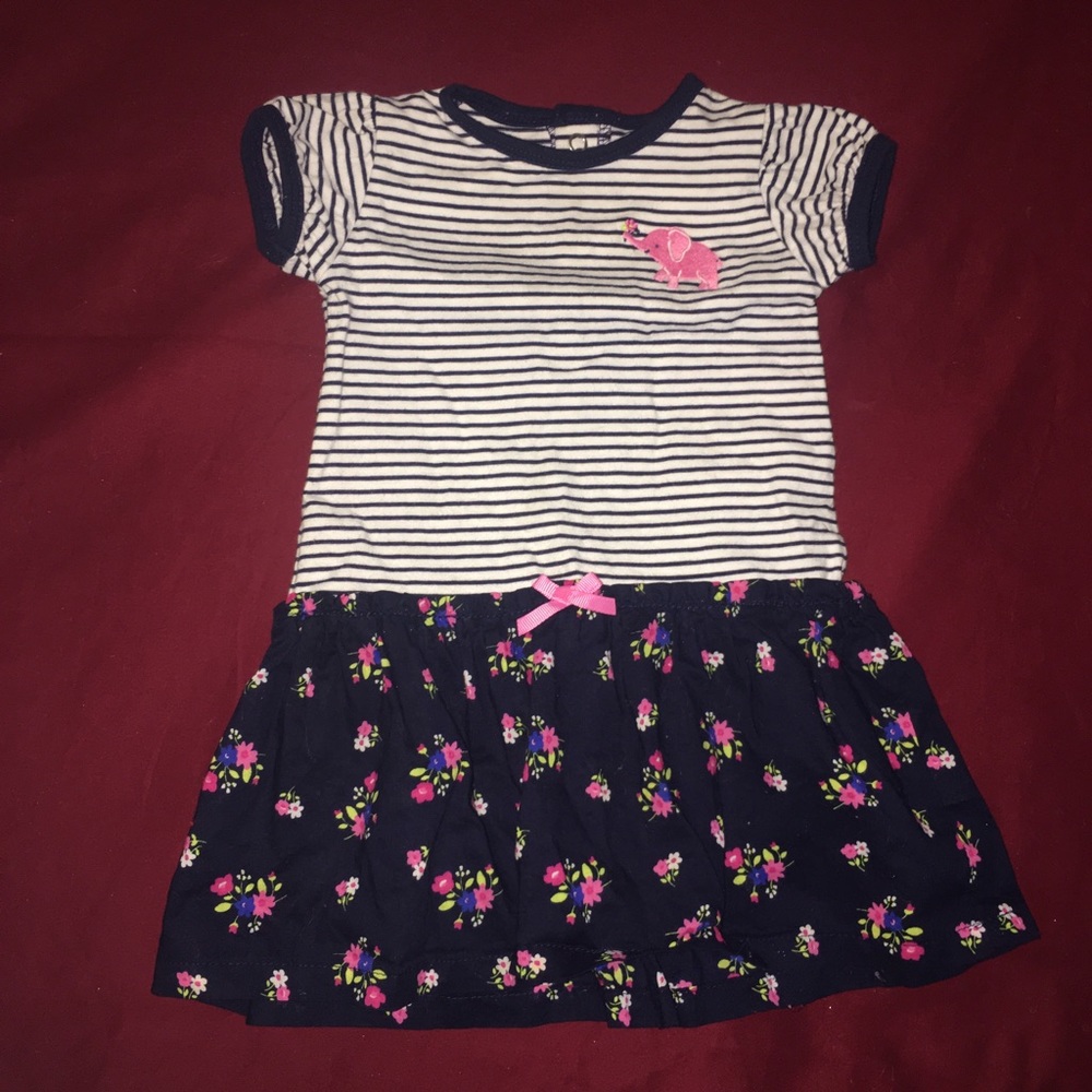 Color pattern print Dress