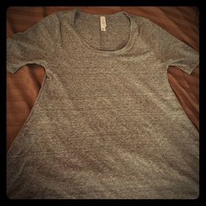 Grey Lularoe Perfect T