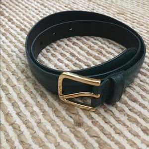 American Apparel high waist leather belt