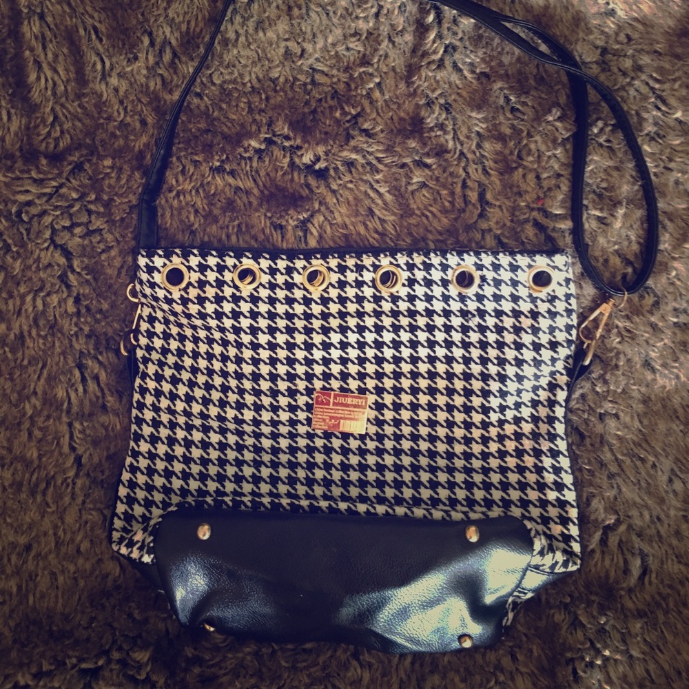 🛍🛍Houndstooth bag🛍🛍 3 for $13 sale