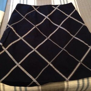 Black and white skirt