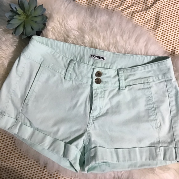 Express Pants - 🔥OMG steal alert! $15 {Express} mint chino shorts