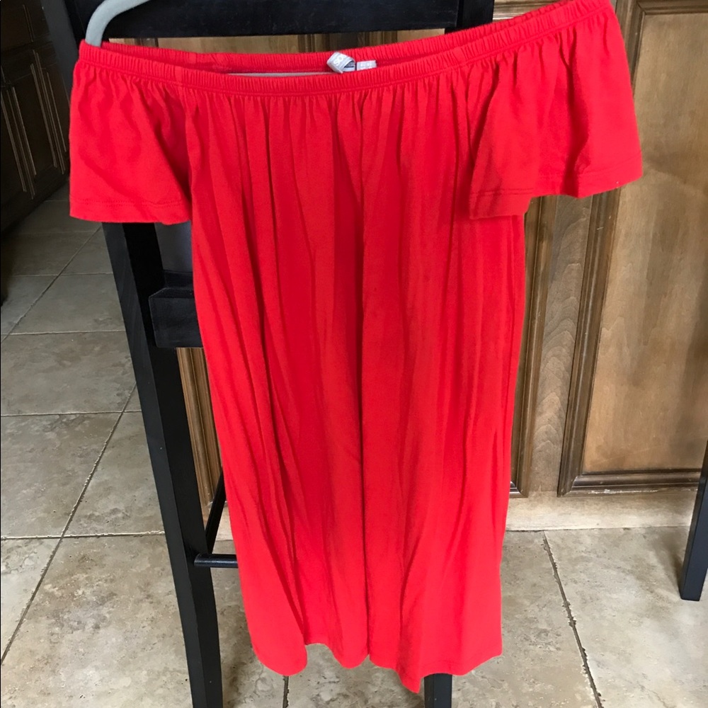 asos off the shoulder dress