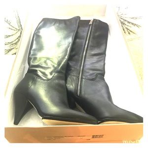 Michael Kors Tall Black Boots size 7M shoes