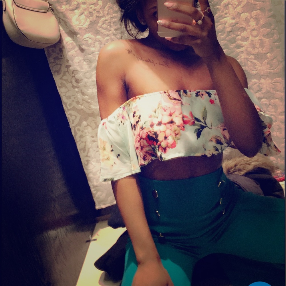 Blue 2017 hippie outfit